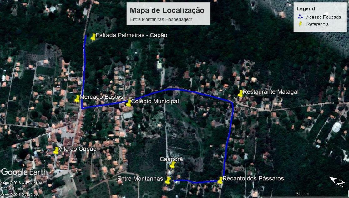 Entre Montanhas Capao Hotel Вале до Капао Екстериор снимка